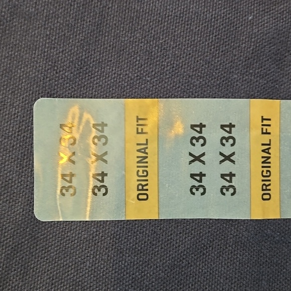 NWT Carhartt Mens Loose Fit Washed Duck Work Dungaree Size 34x34 34 Straight - Picture 9 of 10